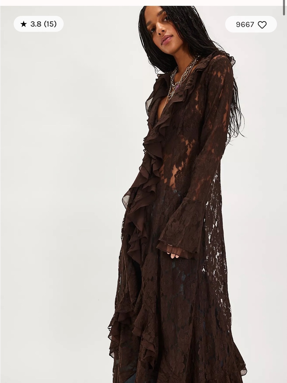 Free people heirloom maxi top